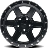 Dirty Life 9315 Compound 17x9 / 6x139.7 BP / -12mm Offset / 106mm Hub Matte Black Wheel