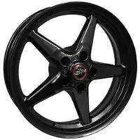 Race Star 92 Drag Star Bracket Racer 17x10. 5x5.50BC 6.5BS Gloss Black Wheel