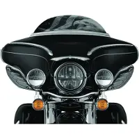Kuryakyn Dragon Wing Air Deflectors Dark Smoke
