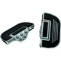 Kuryakyn Premium Ribbed Floorboards Without Adapter Chrome