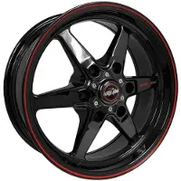Race Star 93 Truck Star 17x4.50 6x5.50bc 1.75bs Direct Drill Gloss Black Wheel