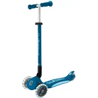 Globber Step Primo Foldable Plus Lights Petrol Blue