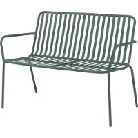 Intratuin 2-zits Tuinbank Melle Groen 62 X 114,5 X 81 Cm