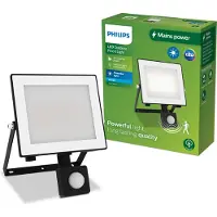 Philips Lois 929004642501 LED-buitenschijnwerper met bewegingsmelder 30 W Lichtkleur (naam): Koudwit