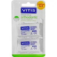 Vitis Orthodontic Relief Wax voor beugels - 2 stuks