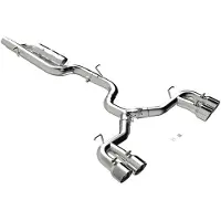 MBRP 2022 Volkswagen Golf R MK8 3in Cat-Back Quad Split Rear Valve Delete Exhaust