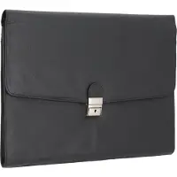 Alassio Udine aktetas leer 39 cm zwart