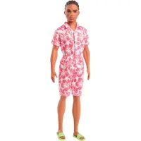 Adlibris Pop - 30 cm - Fashionista Ken bedrukt overall - - OneSize - Poppen