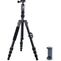 Vanguard VEO 3GO 204AB (Metaal), Statief, Zwart