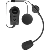SBS Draadloze mono headset voor helm, Walkietalkie, Zwart