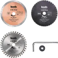 Einhell Set van 3 mini cirkelzaagbladen - 49575915