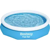 Bestway 57458 Round Inflatable Pool Blauw 305 x 66 cm