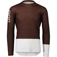POC MTB Pure Long Sleeve Jersey Bruin / Wit
