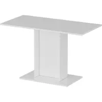 En.casa Eettafel Galten 75x120x60 cm wit