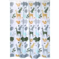 MSV Douchegordijn Noe Multikleur 180cm