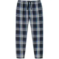 Schiesser Pyjamabroek 'Mix+Relax' donkerblauw / wit