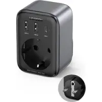 UGREEN Oplader - iPhone - Samsung - 4 in 1 Stekker met USB - 30W - USB C - USB A