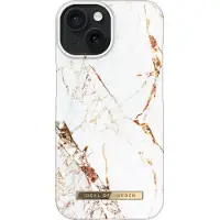 IDEAL OF SWEDEN Smartphonehoesje 'iPhone 15' bruin / goud / wit