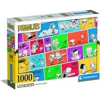 Clementoni - Puzzel - 1000 Stukjes - Peanuts Thema