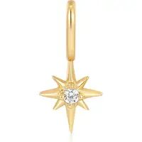 Ania Haie AH NC048-28G Pop Charms Dames Hanger - Ster - Sieraad - Zilver - Goudkleurig - 925 Zilver - 6 mm breed - 7 mm lang
