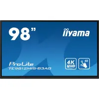 Iiyama TE9812MIS-B3AG 247.7cm(98") TE9812MIS-B3AG 16:9 M-Touch 3xHDMI+USB-C retail (Speditionsversand)