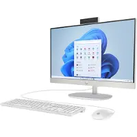 HP 24-cr0006ng R5 16 O sr W11H (AMD Ryzen 5 7520U, 8 GB, 512 GB, SSD), PC, Wit