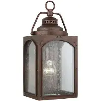 Elstead Lighting LED Wand Buitenlamp Randhurst | 1X E27 Max 60W | IP44 | Dimbaar | Copper Oxide