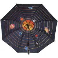 Doppler Paraplu 'Modern Art' gemengde kleuren / zwart