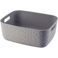 Curver Softex opbergmand M 12,5L Taupe taupe Kunststof Opberger
