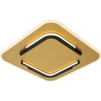 Lucide ANDREAS - Plafonnière (Plafondlamp) - LED - 1x30W 2700K - Mat Goud / Messing