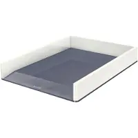 Leitz 5361 WOW brievenbak tweekleurig grijs/wit