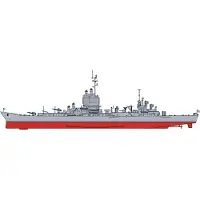Other Modelbouwpakket Schepen - 7135 U.S.S. Long Beach CGN 9 - 1980 - Slagschip Plastic - 1:700 - Modelbouw