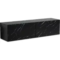 Wohnling Tv-meubel zwart 120 cm breed hangend - WL6.863
