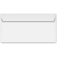 Clairalfa enveloppen DL 110x220 mm wit venster rechts 45x100 mm 250 stuks