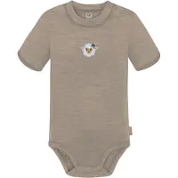 Normani Rompertje/body beige / wit