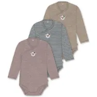 Normani Rompertje/body beige / grijs / gemengde kleuren / rosa