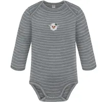 Normani Rompertje/body 'Auckland' beige / grijs / groen / zwart / wit