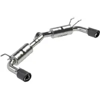 MBRP 19-23 Mazda 3 Hatchback T304SS 2.5in Axle-Back, Dual Rear Exit w/Carbon Fiber Tips