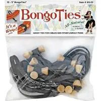Bongo Ties Black original 10st
