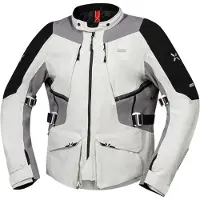 IXS Tourster-STX 1.0 Waterdichte Grijs Textiele Motorjas Maat S