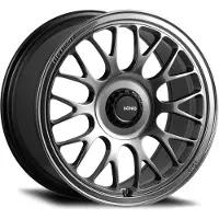 König MRK1 17X8 5X114.3 ET40 Hyper Carbon - Gloss Black Gear Cap/Logo/Cover Plate