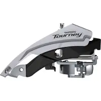 Shimano Tourney Fd-ty601-l6 Voorderailleur Zilver 3 x 8s