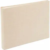 Goldbuch Summertime Trend2 22x16 36 witte pagina's beige 19605 (22 x 16 cm)