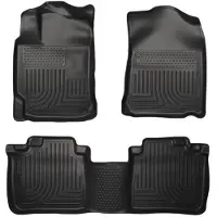 Husky Liners 10-13 Lexus RX350/RX450h WeatherBeater Black Front & 2nd Seat Floor Liners