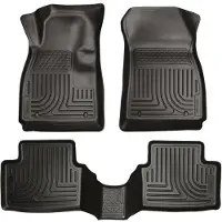 Husky Liners 11-12 Ford Fiesta WeatherBeater Combo Black Floor Liners