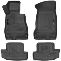 Husky Liners 16-17 Chevy Camaro WeatherBeater Front and Second Row Black Floor Liners