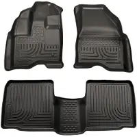 Husky Liners 10-13 Ford Taurus WeatherBeater Combo Black Floor Liners