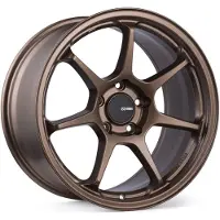 ENKEI TS-7 18x8.5 5x114.3 38mm Offset 72.6mm Bore Matte Bronze Wheel