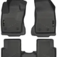 Husky Liners 2015 Jeep Renegade Weatherbeater Black Front and Second Row Floor Liners