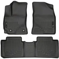 Husky Liners 15 Toyota Corolla Weatherbeater Black Front & 2nd Seat Floor Liners
